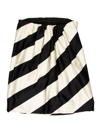 Saint Laurent Striped Mini Dress