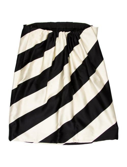 Saint Laurent Striped Mini Dress