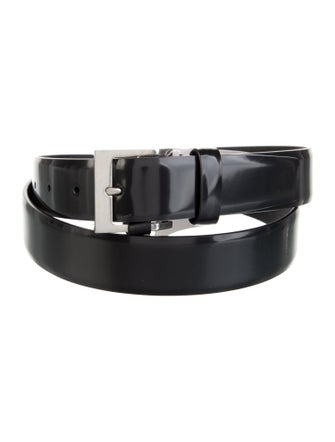 Saint Laurent Skinny Leather Waist Belt