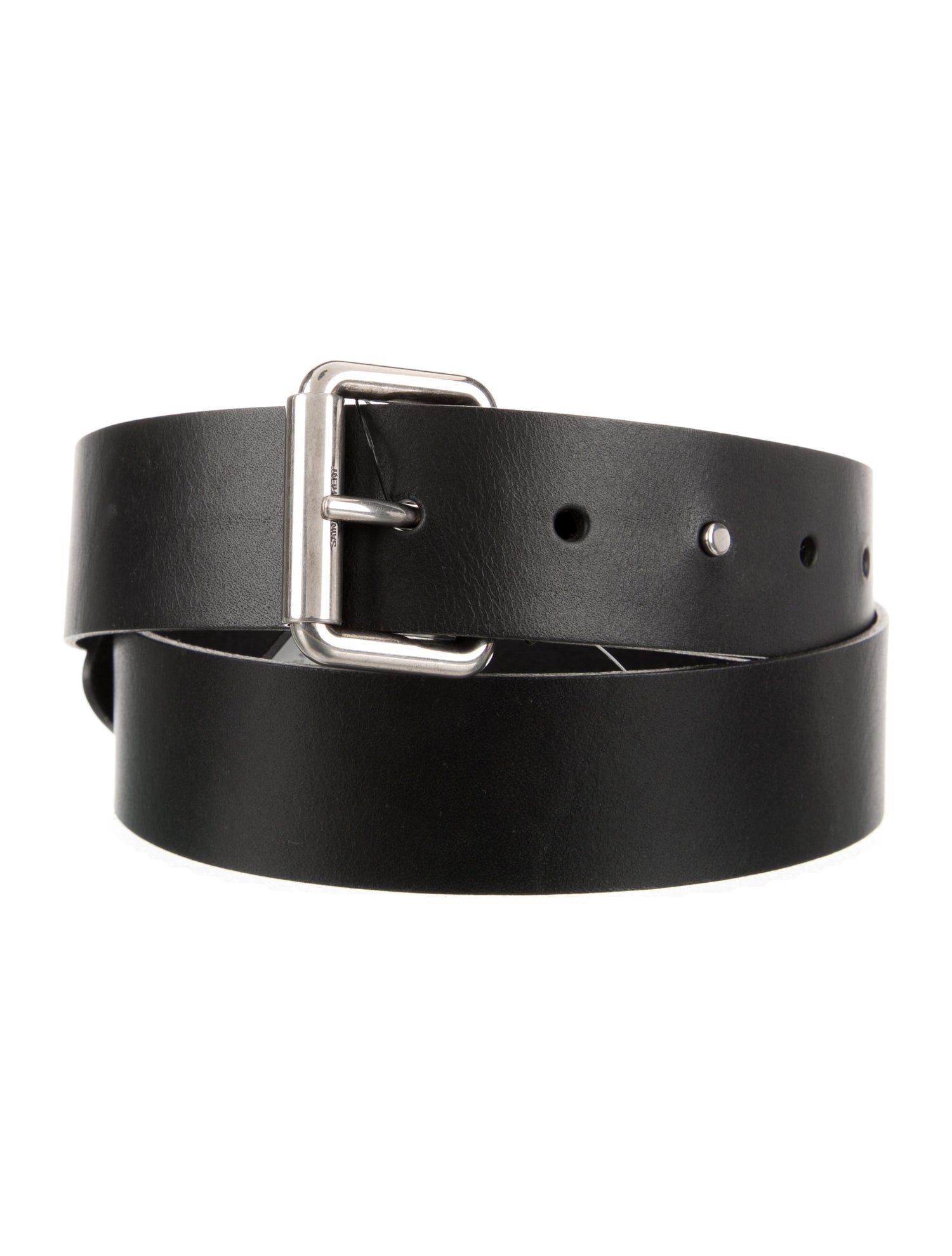 Saint Laurent Skinny Leather Waist Belt