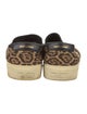 Saint Laurent Canvas Animal Print Espadrilles