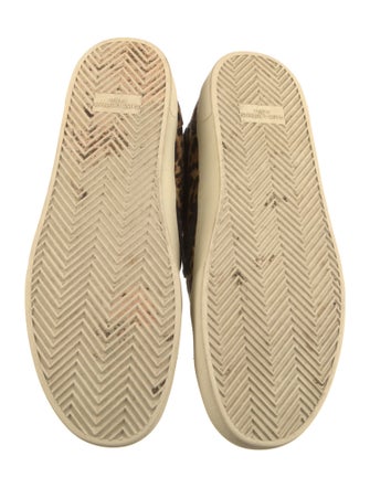 Saint Laurent Canvas Animal Print Espadrilles