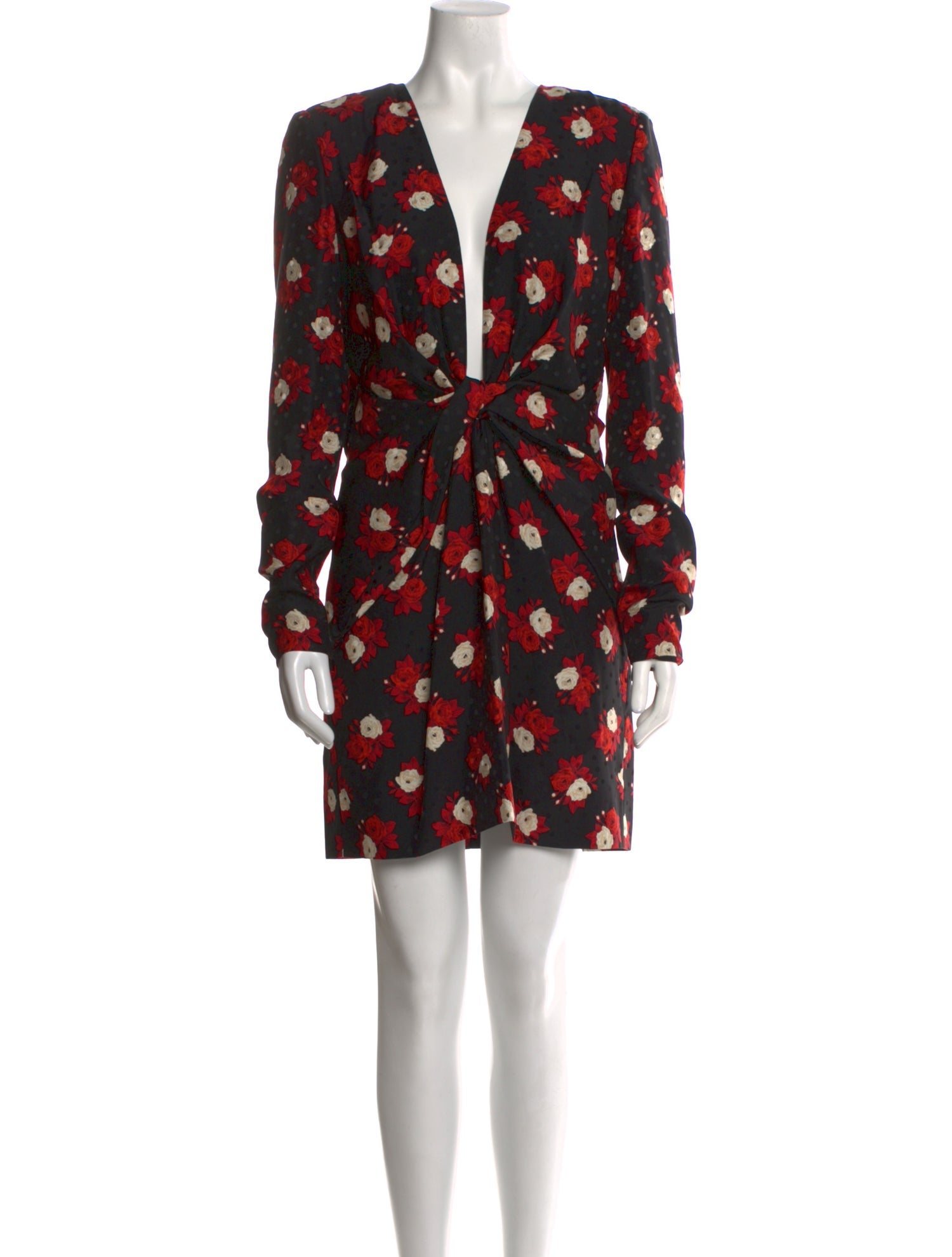 Saint Laurent Silk Mini Dress w/ Tags