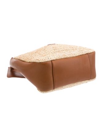 Saint Laurent Raffia Le 5 à 7 Small 2025