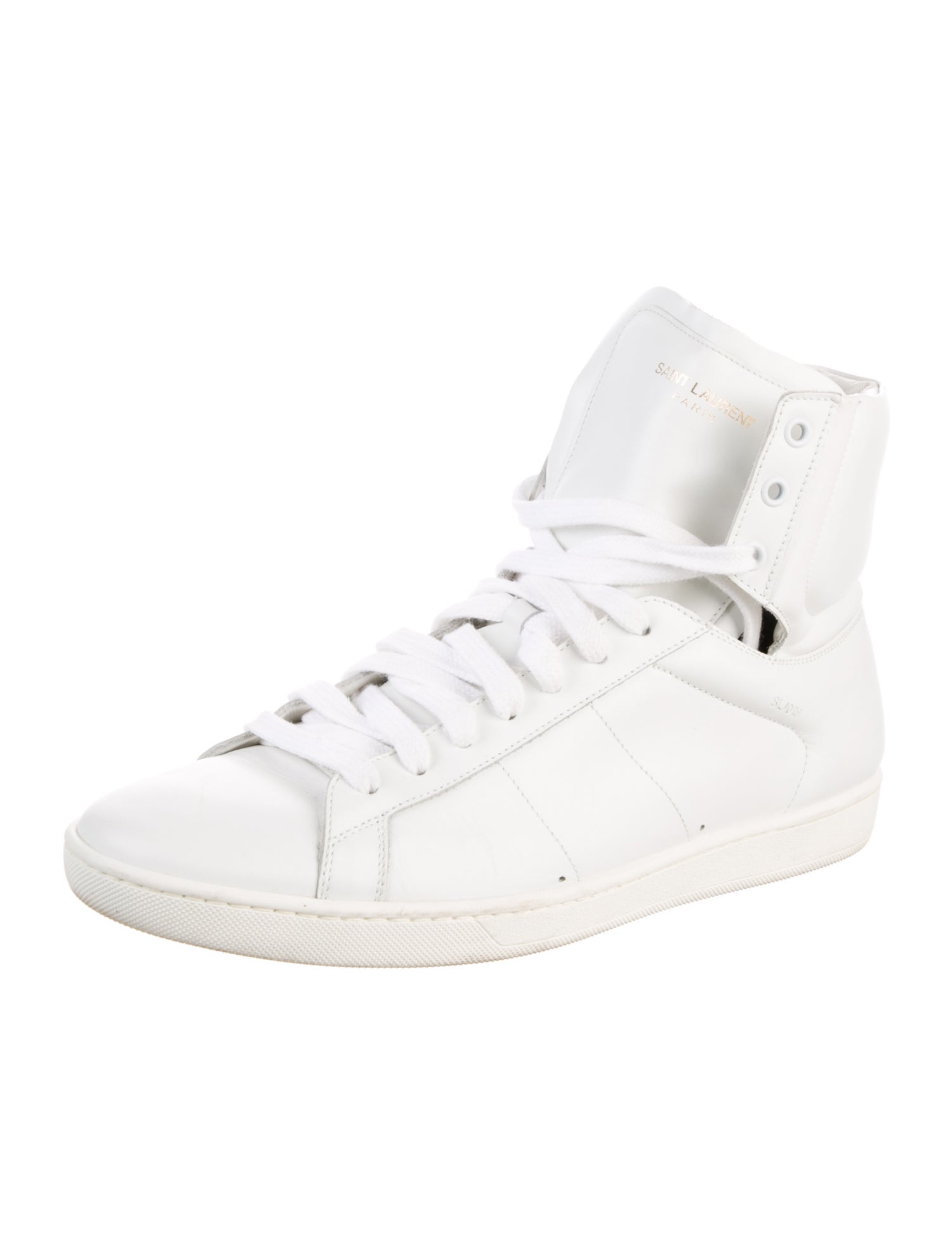 Saint Laurent Leather Sneakers