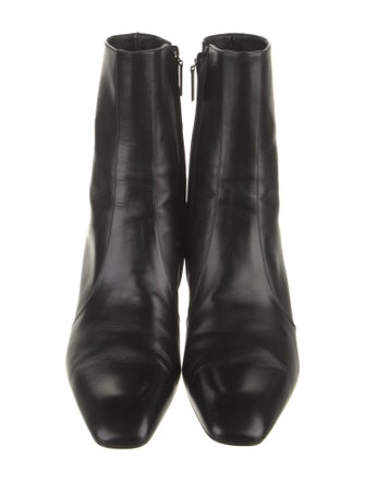 Saint Laurent Leather Sock Boots