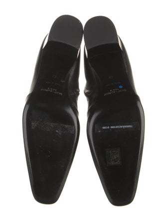 Saint Laurent Leather Sock Boots