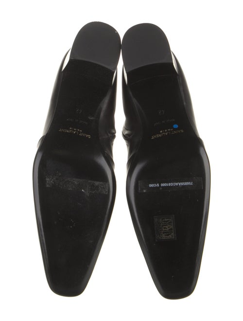 Saint Laurent Leather Sock Boots