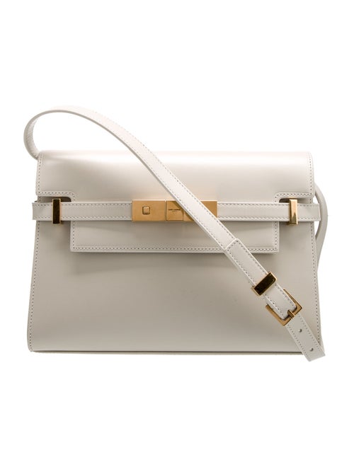 Saint Laurent Leather Manhattan Small 2025