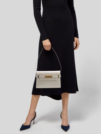 Saint Laurent Leather Manhattan Small 2025