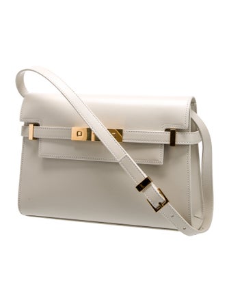 Saint Laurent Leather Manhattan Small 2025