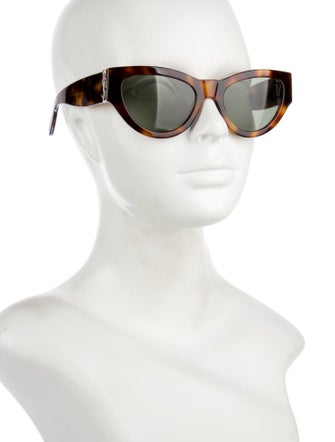 Saint Laurent Cat-Eye Tinted Sunglasses