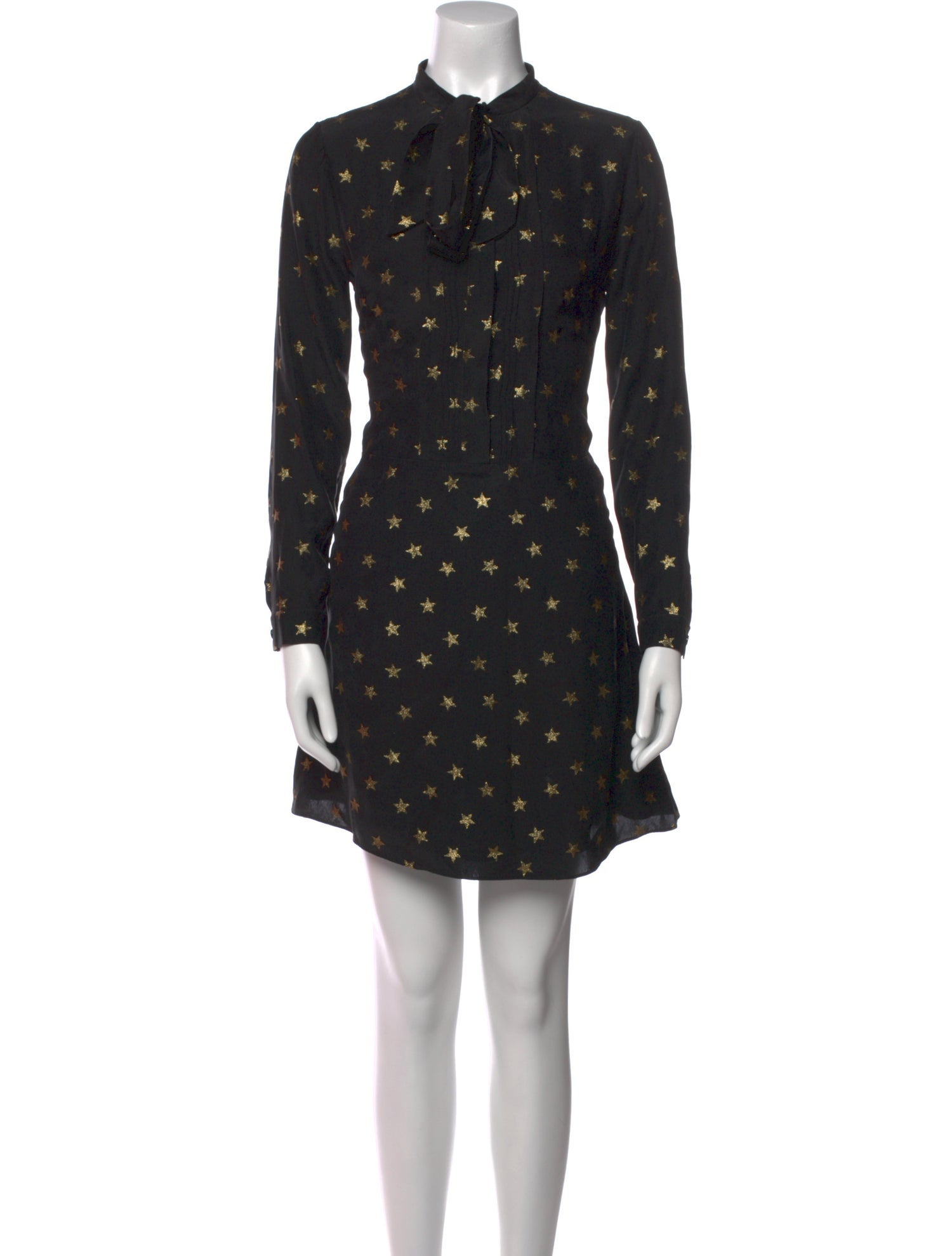 Saint Laurent Silk Mini Dress