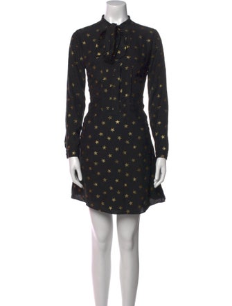 Saint Laurent Silk Mini Dress