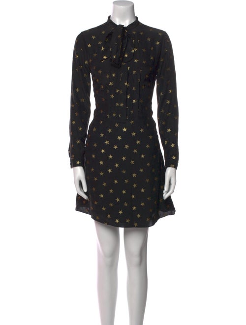 Saint Laurent Silk Mini Dress