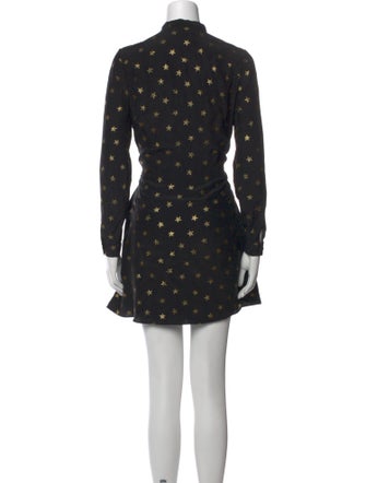 Saint Laurent Silk Mini Dress