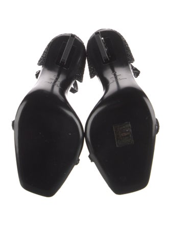 Saint Laurent Glitter Sandals