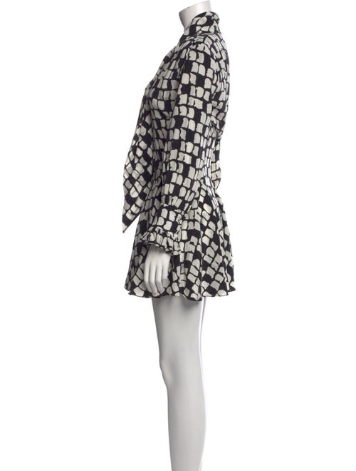 Saint Laurent Silk Mini Dress