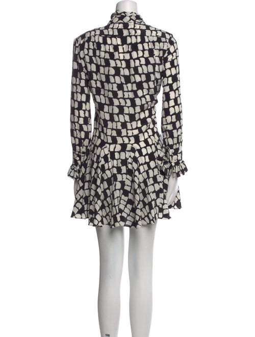 Saint Laurent Silk Mini Dress