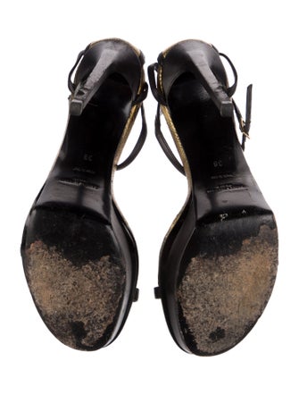 Saint Laurent Leather Sandals