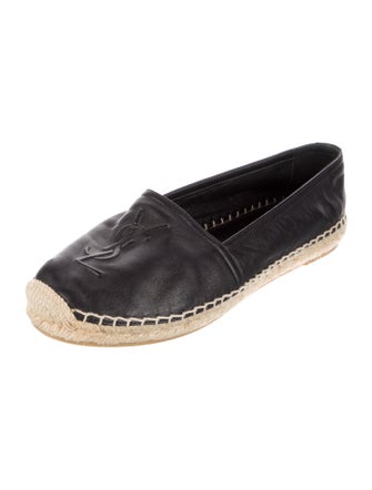 Saint Laurent Leather Espadrilles
