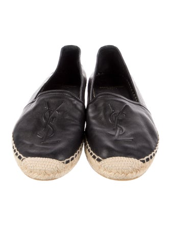 Saint Laurent Leather Espadrilles