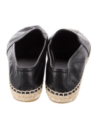 Saint Laurent Leather Espadrilles