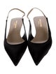 Saint Laurent Satin Slingback Pumps