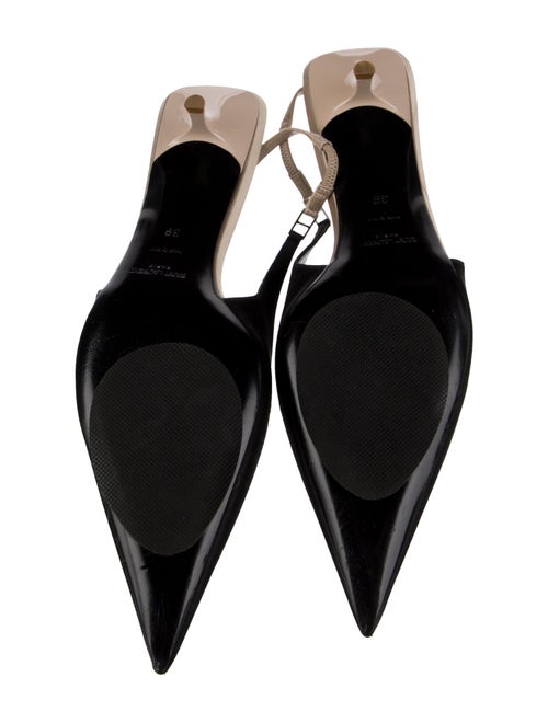 Saint Laurent Satin Slingback Pumps
