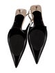 Saint Laurent Satin Slingback Pumps