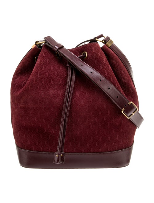 Saint Laurent Suede Shoulder Bag