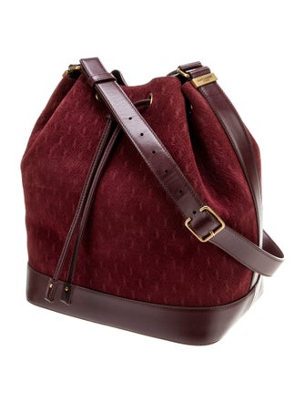 Saint Laurent Suede Shoulder Bag