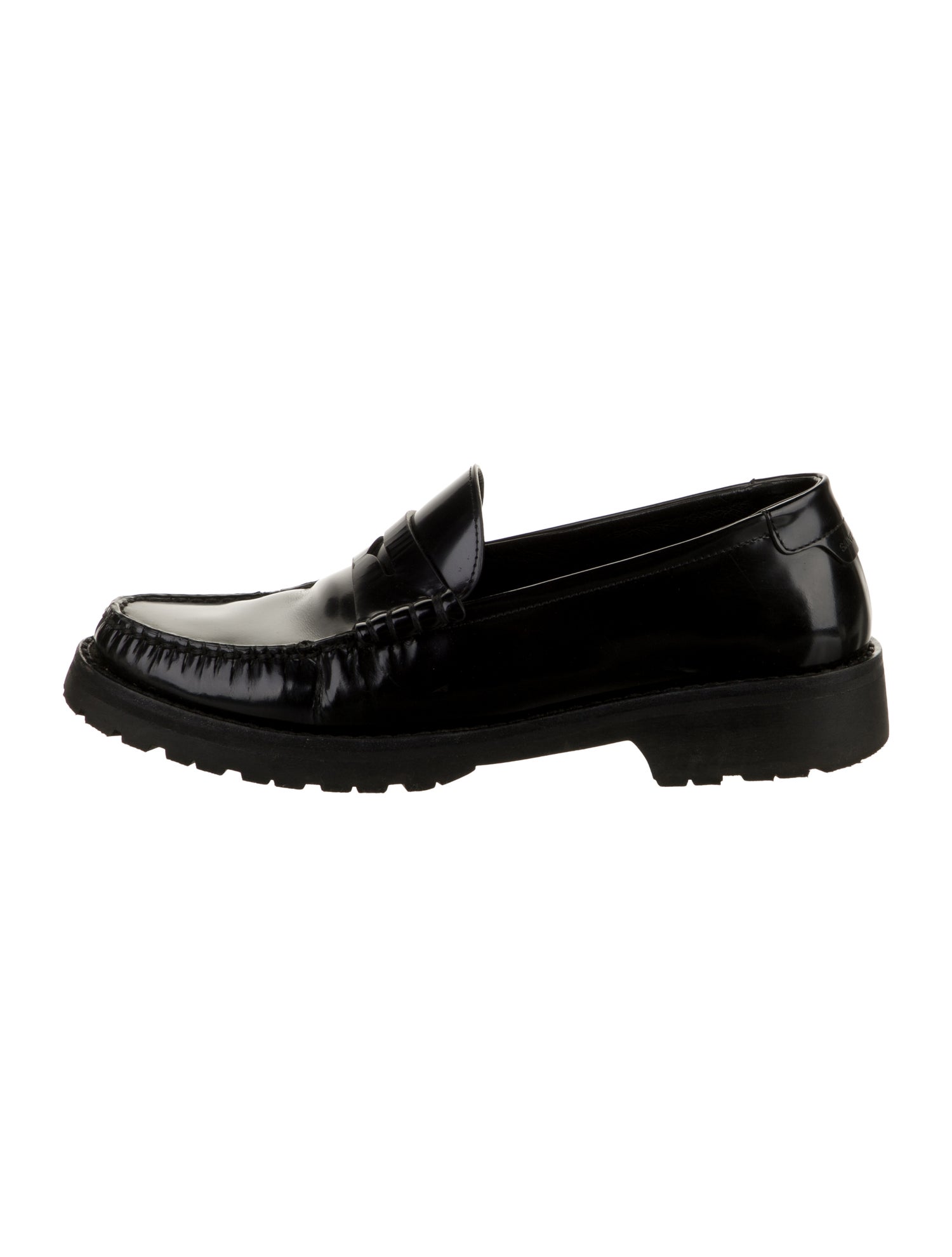 Saint Laurent Patent Leather Loafers
