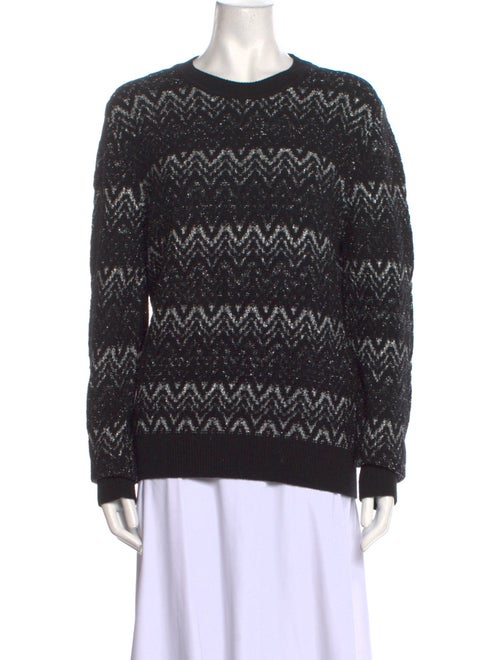 Saint Laurent Wool Printed Sweater