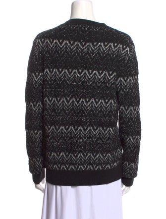 Saint Laurent Wool Printed Sweater