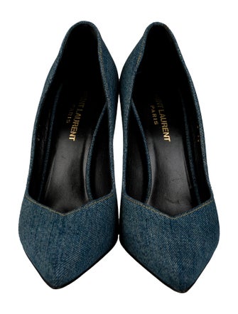 Saint Laurent Denim Pumps