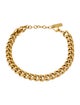 Saint Laurent Curb Chain Bracelet