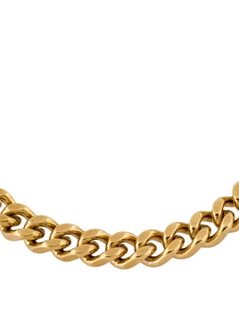 Saint Laurent Curb Chain Bracelet