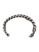 Saint Laurent Double Chain Cuff Bracelet