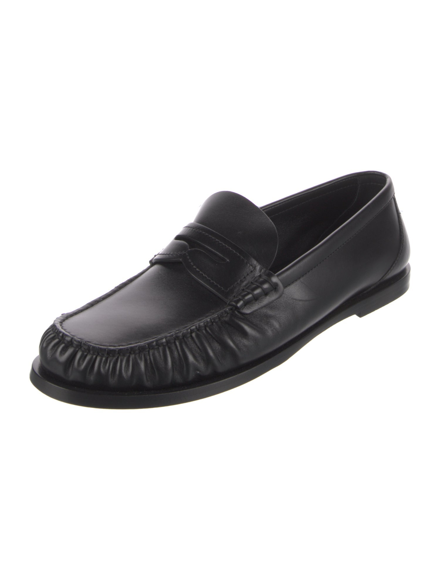 Saint Laurent Leather Loafers