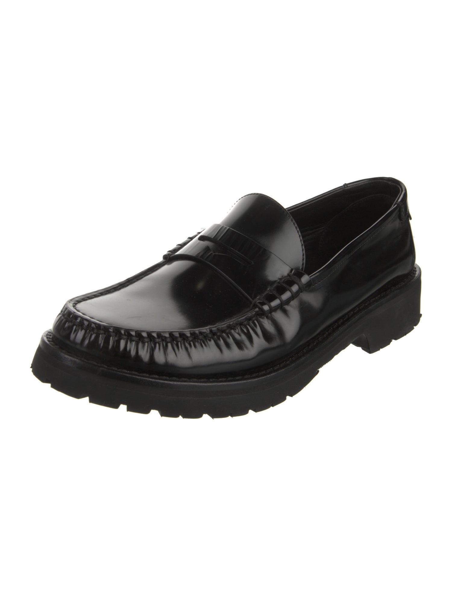 Saint Laurent Leather Loafers