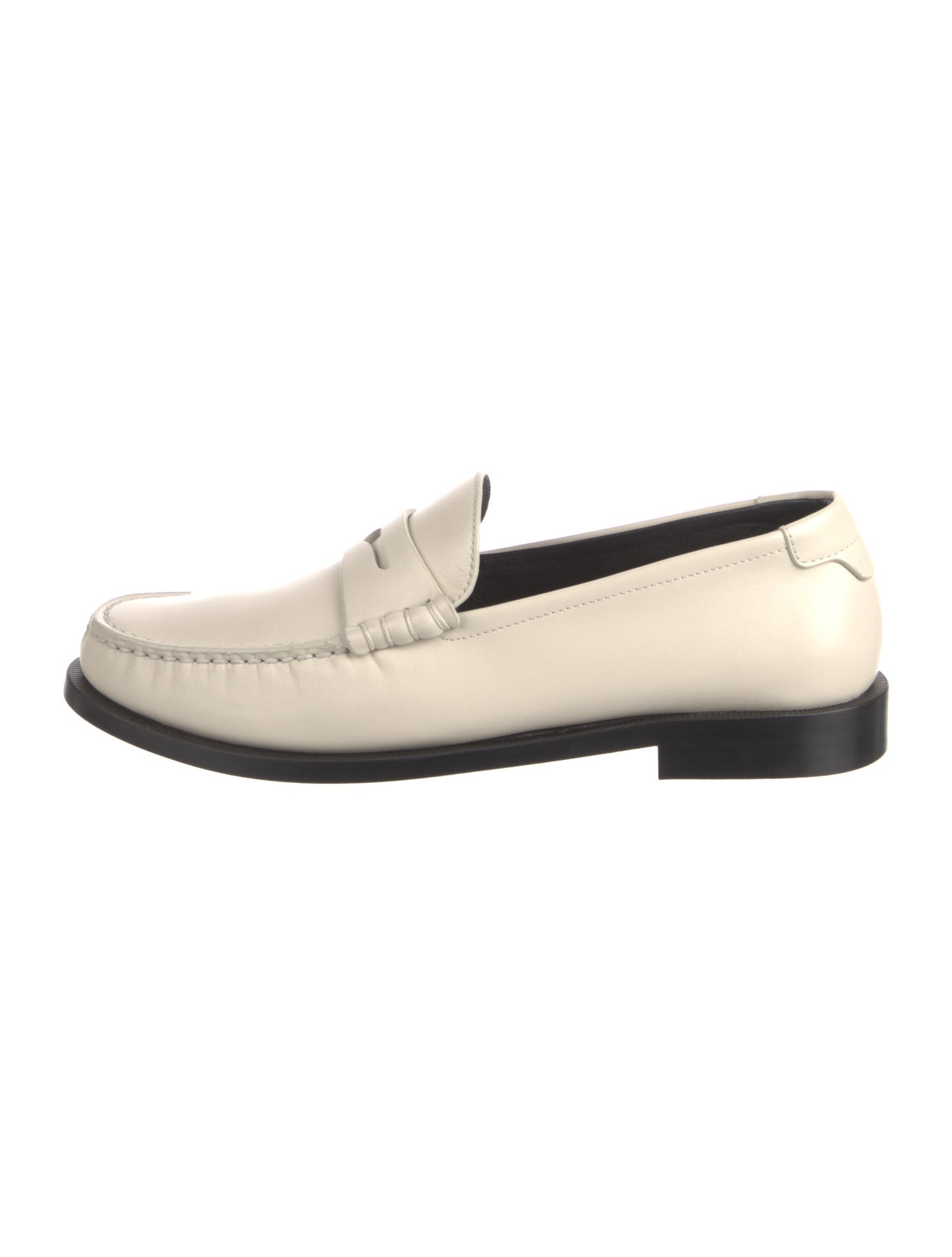 Saint Laurent Leather Loafers