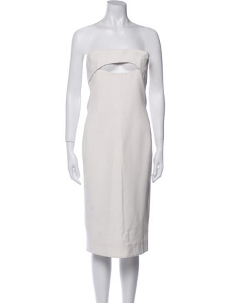 Saint Laurent Silk Mini Dress