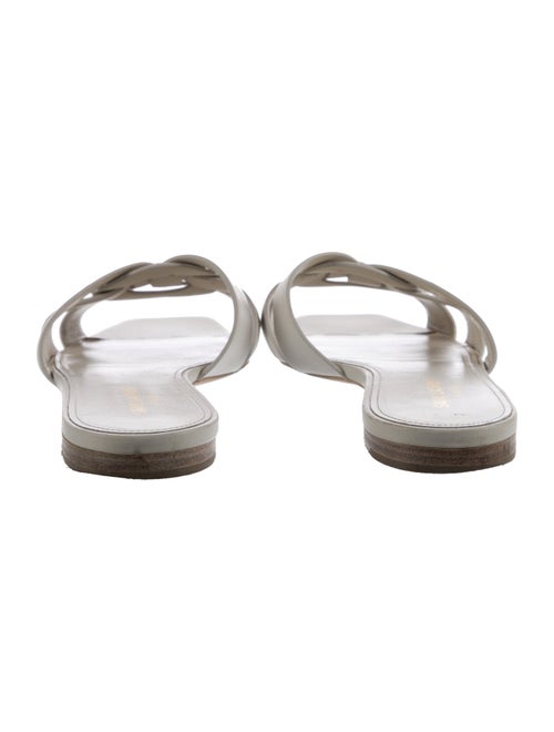 Saint Laurent Leather Slides