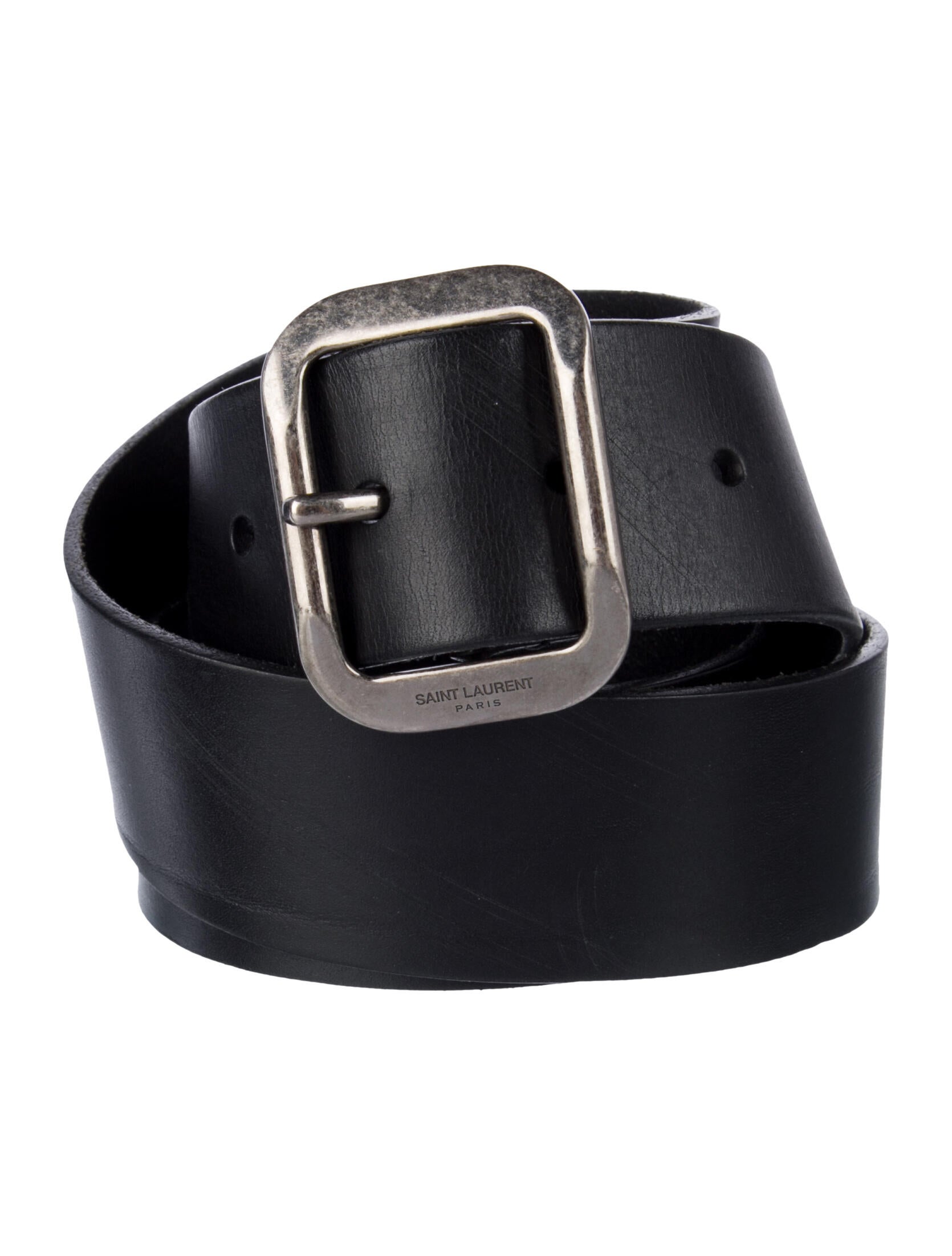 Saint Laurent Leather Waist Belt