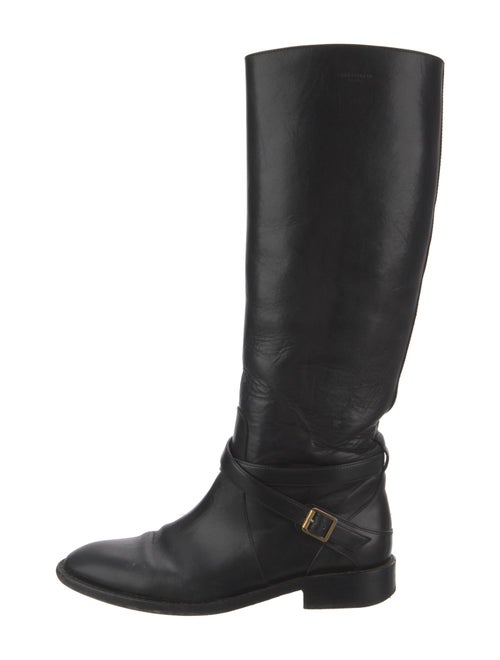 Saint Laurent Leather Riding Boots