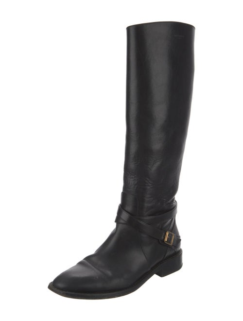 Saint Laurent Leather Riding Boots