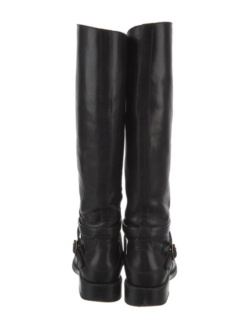 Saint Laurent Leather Riding Boots