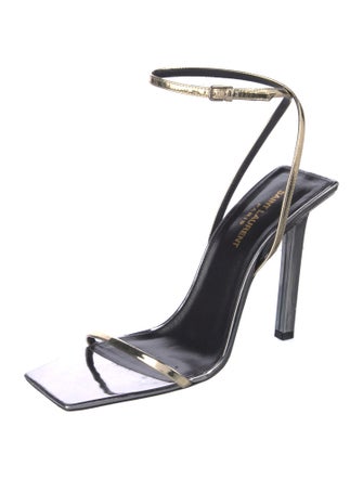 Saint Laurent Patent Leather Sandals