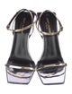 Saint Laurent Patent Leather Sandals